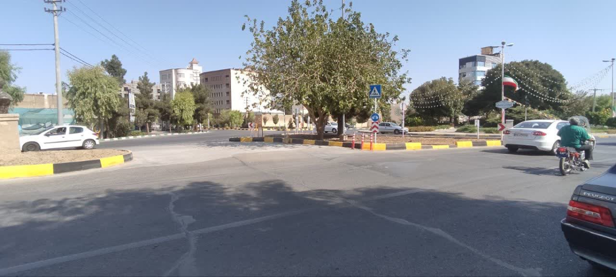 اتمام پروژه اصلاح هندسی میدان بسیج قم با اعتبار ۷ میلیارد ریال